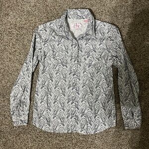 Big girls panhandle rodeo button up